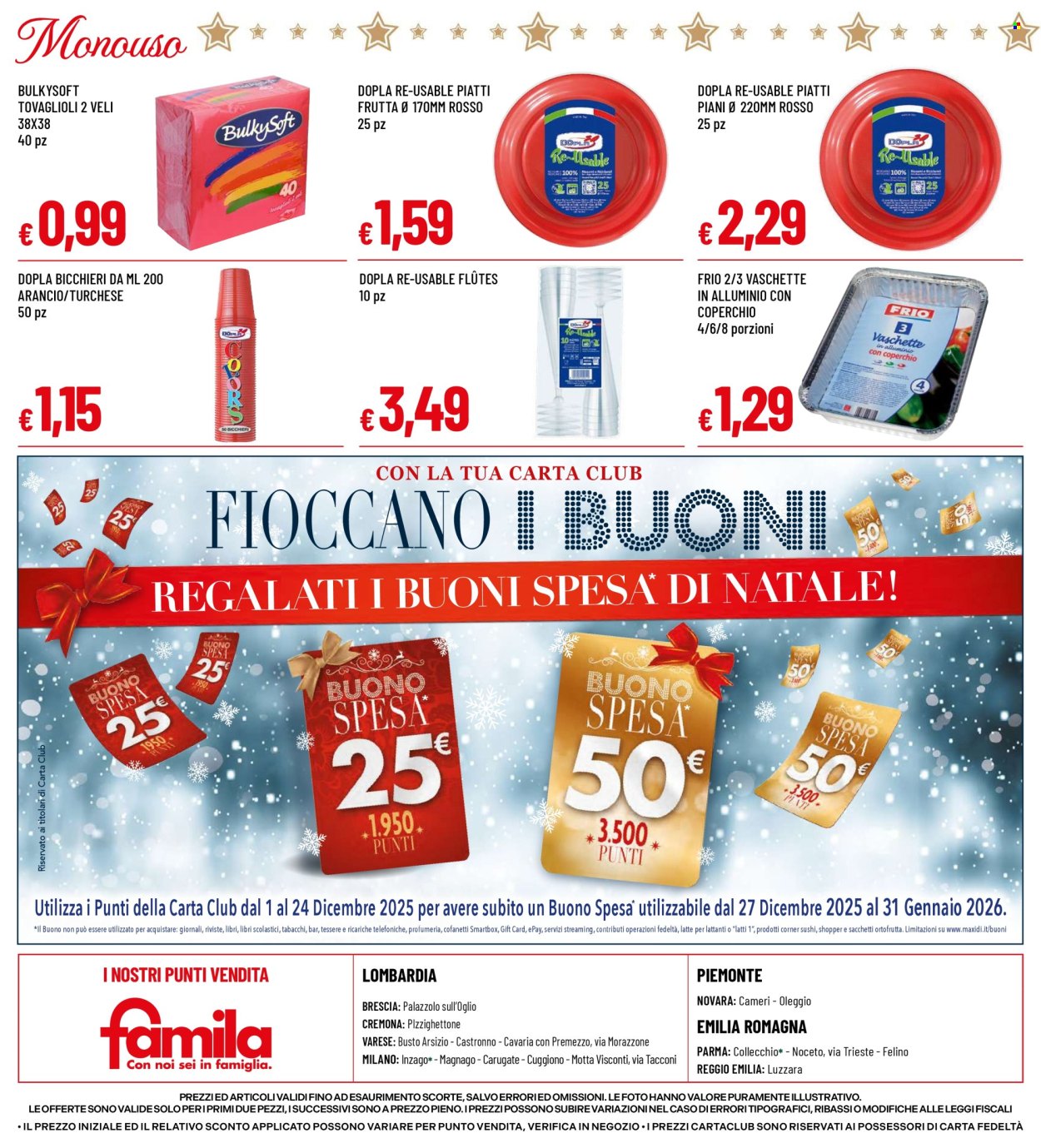 Volantino Famila - 11/12/2025 - 28/12/2025. Pagina 28