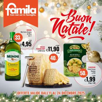 Volantino Famila - 11/12/2025 - 24/12/2025.