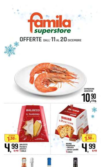 Volantino Famila - 11/12/2025 - 20/12/2025.