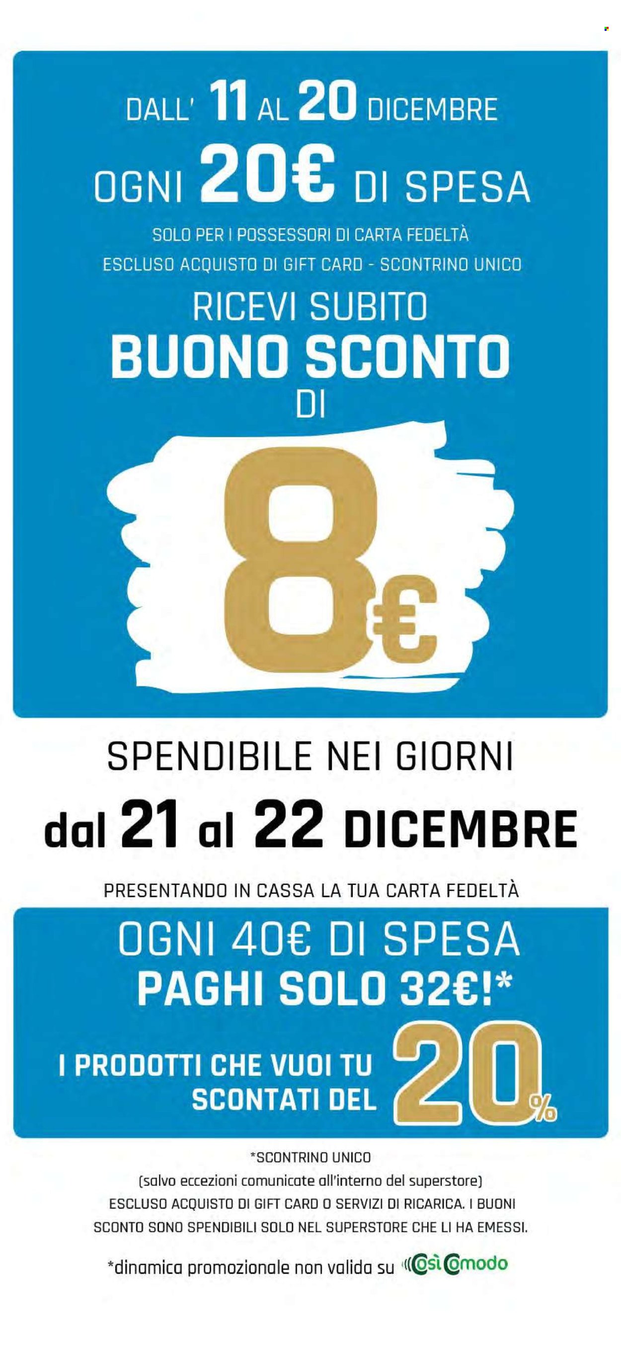 Volantino Famila - 11/12/2025 - 20/12/2025. Pagina 2