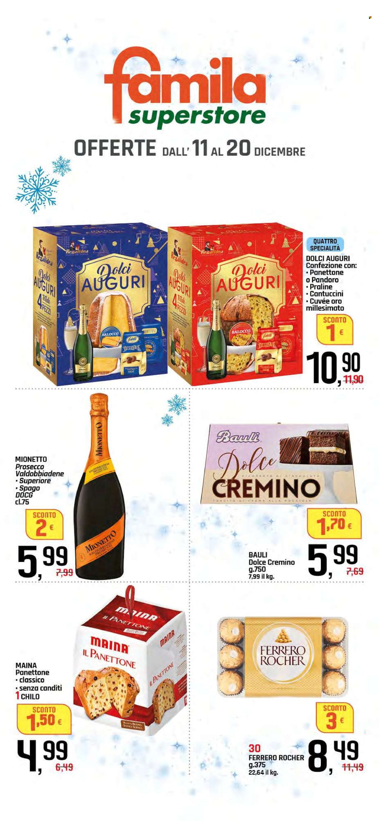 Volantino Famila - 11/12/2025 - 20/12/2025. Pagina 1