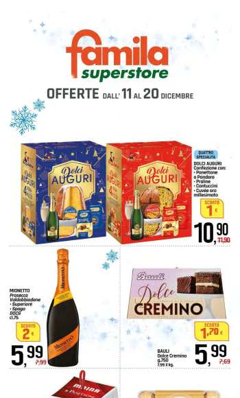Volantino Famila - 11/12/2025 - 20/12/2025.