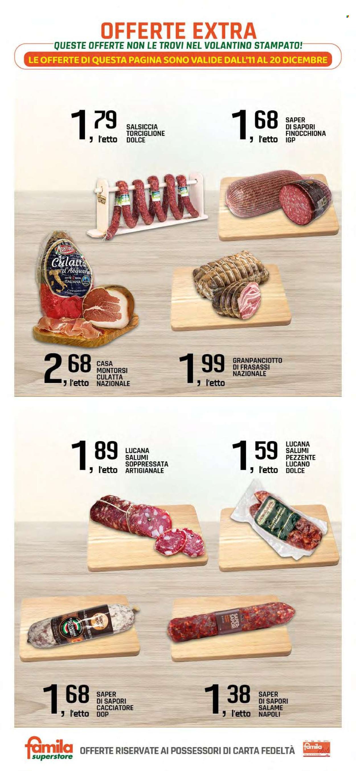 Volantino Famila - 11/12/2025 - 20/12/2025. Pagina 23
