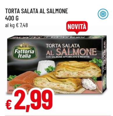 TORTA SALATA AL SALMONE