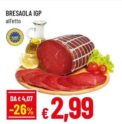 BRESAOLA IGP