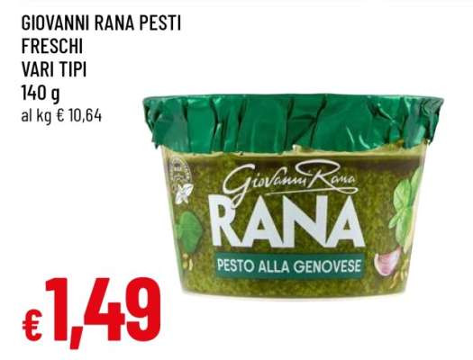GIOVANNI RANA PESTI FRESCHI VARI TIPI