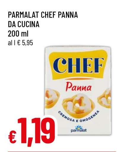 PARMALAT CHEF PANNA DA CUCINA