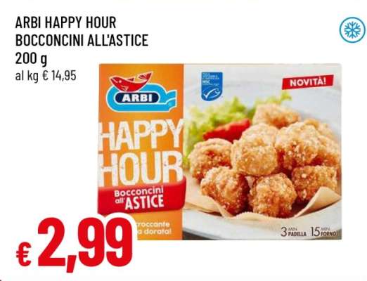 ARBI HAPPY HOUR BOCCONCINI ALL'ASTICE