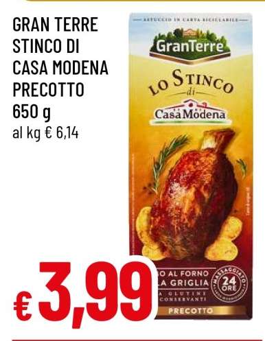 GRAN TERRE STINCO DI CASA MODENA PRECOTTO