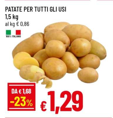 Patate per tutti gli usi