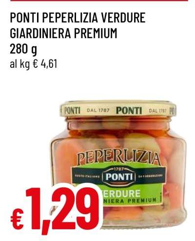 PONTI PEPERLIZIA VERDURE GIARDINIERA PREMIUM