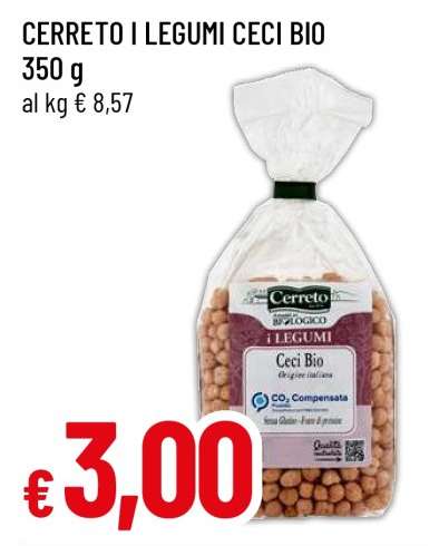 CERRETO I LEGUMI CECI BIO