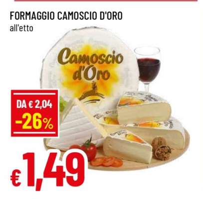 Formaggio Camoscio d'Oro