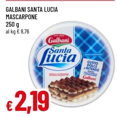 Galbani Santa Lucia Mascarpone