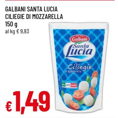 GALBANI SANTA LUCIA CILIEGIE DI MOZZARELLA