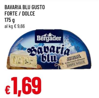BAVARIA BLU GUSTO FORTE / DOLCE