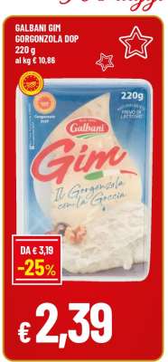 GALBANI GIM GORGONZOLA DOP