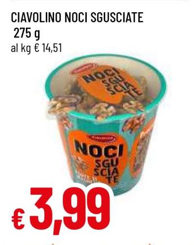 CIAVOLINO NOCI SGUSCIATE