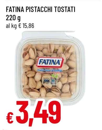 FATINA PISTACCHI TOSTATI