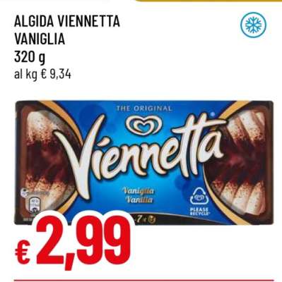 ALGIDA Viennetta vaniglia