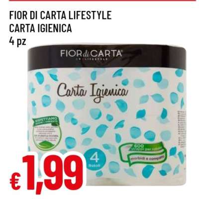 FIOR DI CARTA LIFESTYLE CARTA IGIENICA