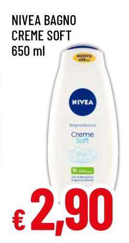 NIVEA BAGNO CREME SOFT