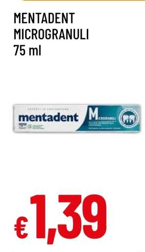 MENTADENT MICROGRANULI 75 ml