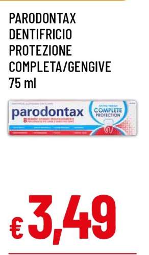 PARODONTAX DENTIFRICIO PROTEZIONE COMPLETA/GENGIVE