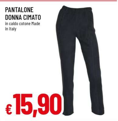 Pantalone Donna Cimato