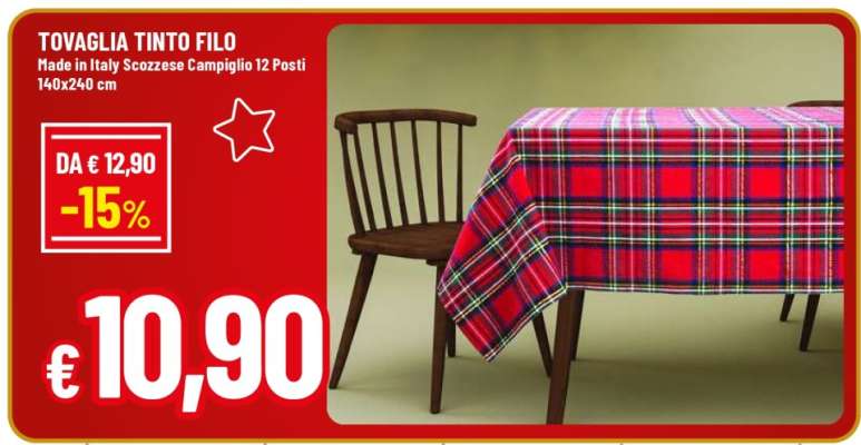 TOVAGLIA TINTO FILO