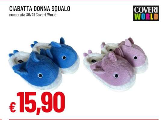 CIABATTA DONNA SQUALO