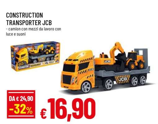 CONSTRUCTION TRANSPORTER JCB