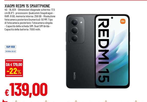 XIAOMI REDMI 15 SMARTPHONE