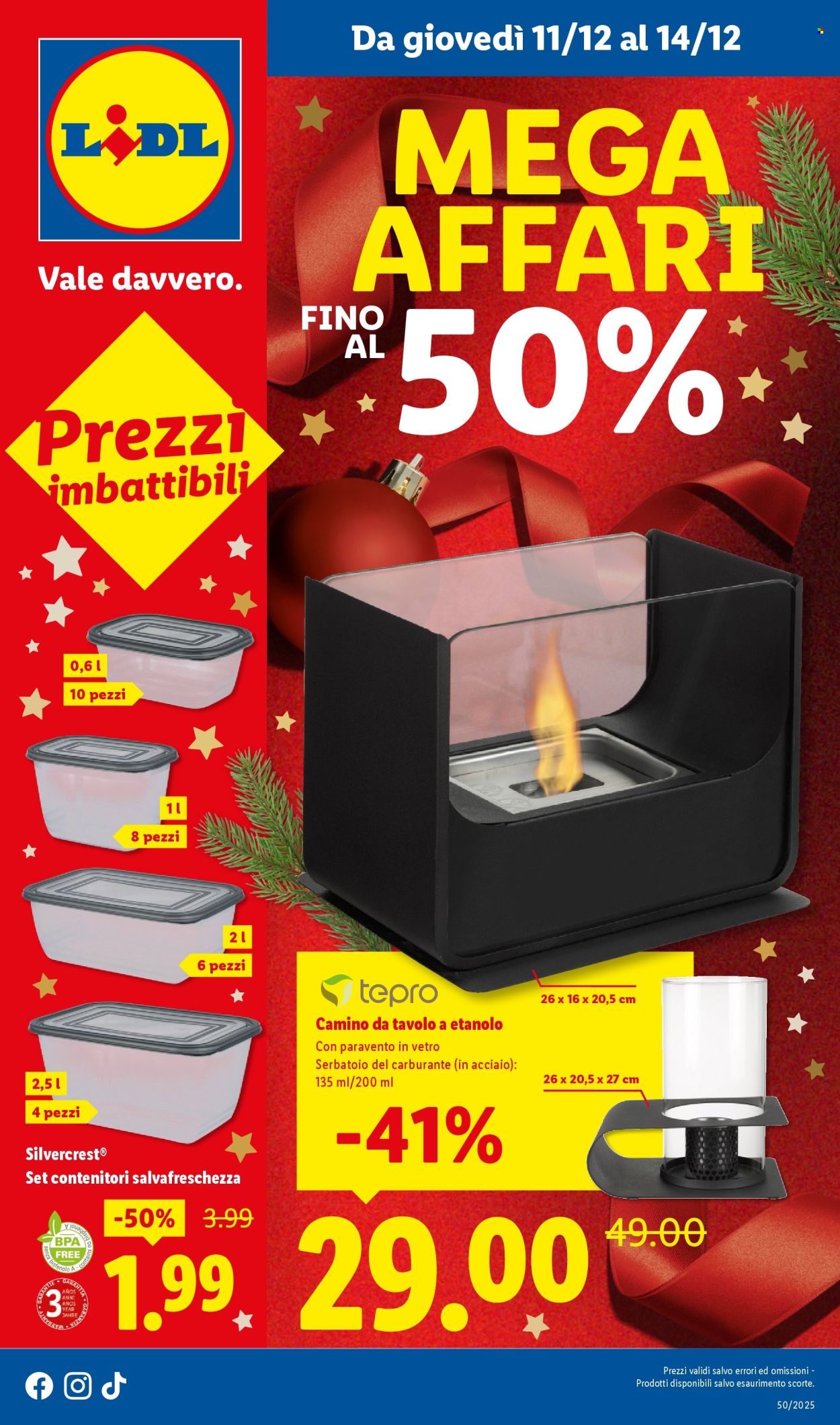 Volantino Lidl - 11/12/2025 - 14/12/2025. Pagina 1