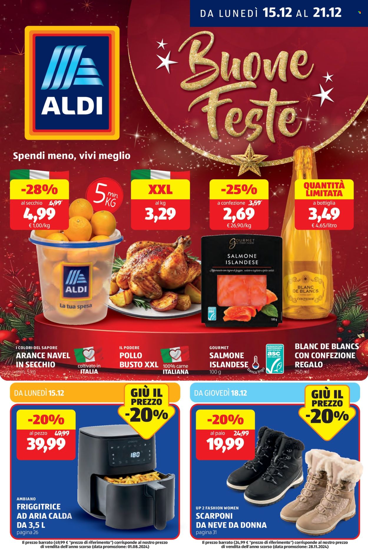 Volantino Aldi - 15/12/2025 - 21/12/2025. Pagina 1