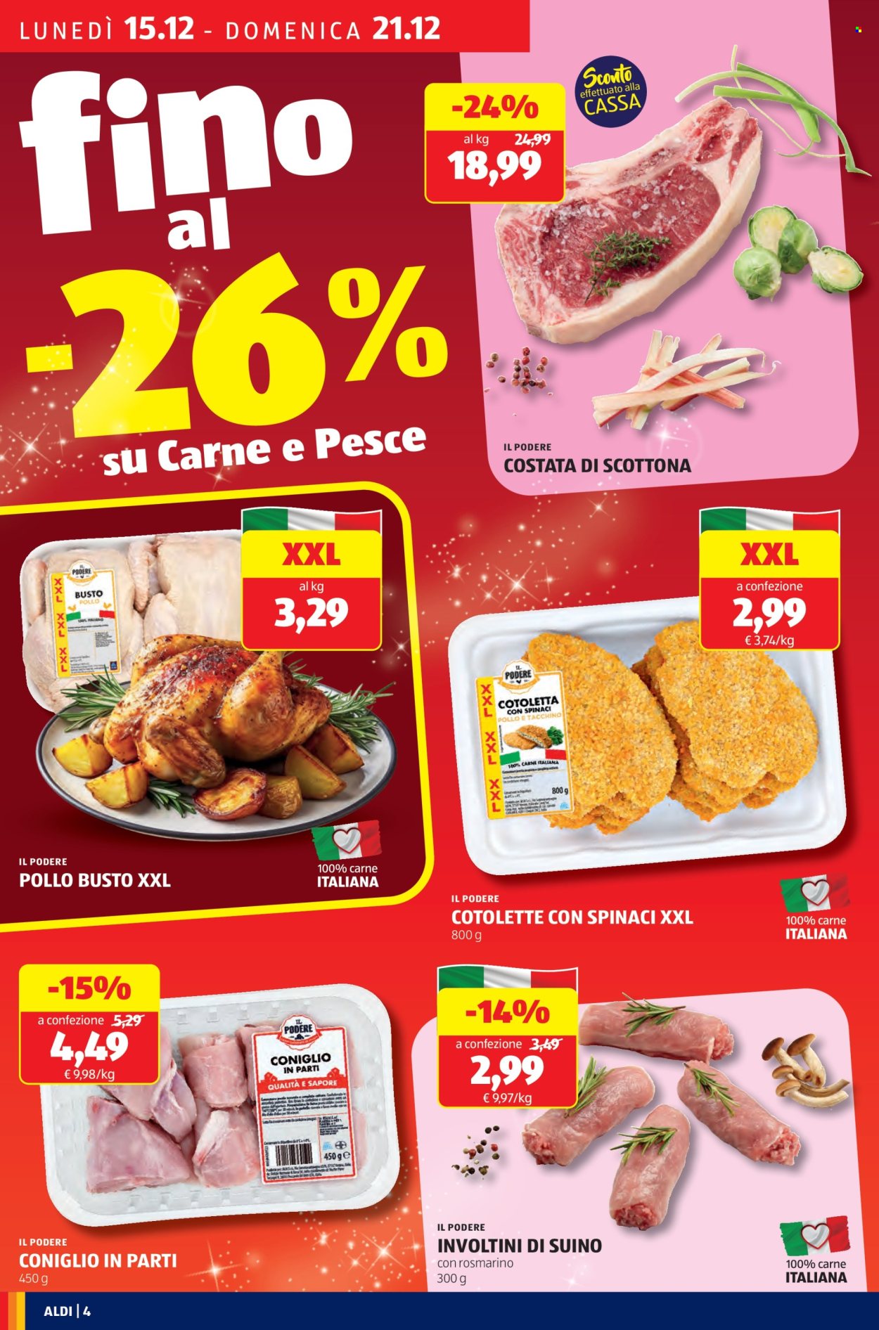 Volantino Aldi - 15/12/2025 - 21/12/2025. Pagina 4