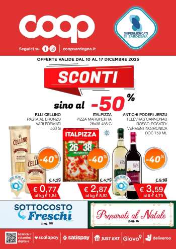 Volantino Coop - 10/12/2025 - 17/12/2025.