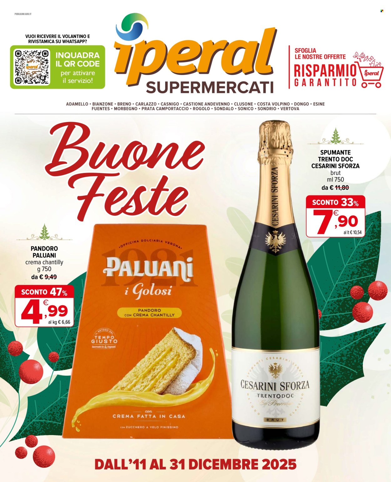 Volantino Iperal - 11/12/2025 - 31/12/2025. Pagina 1