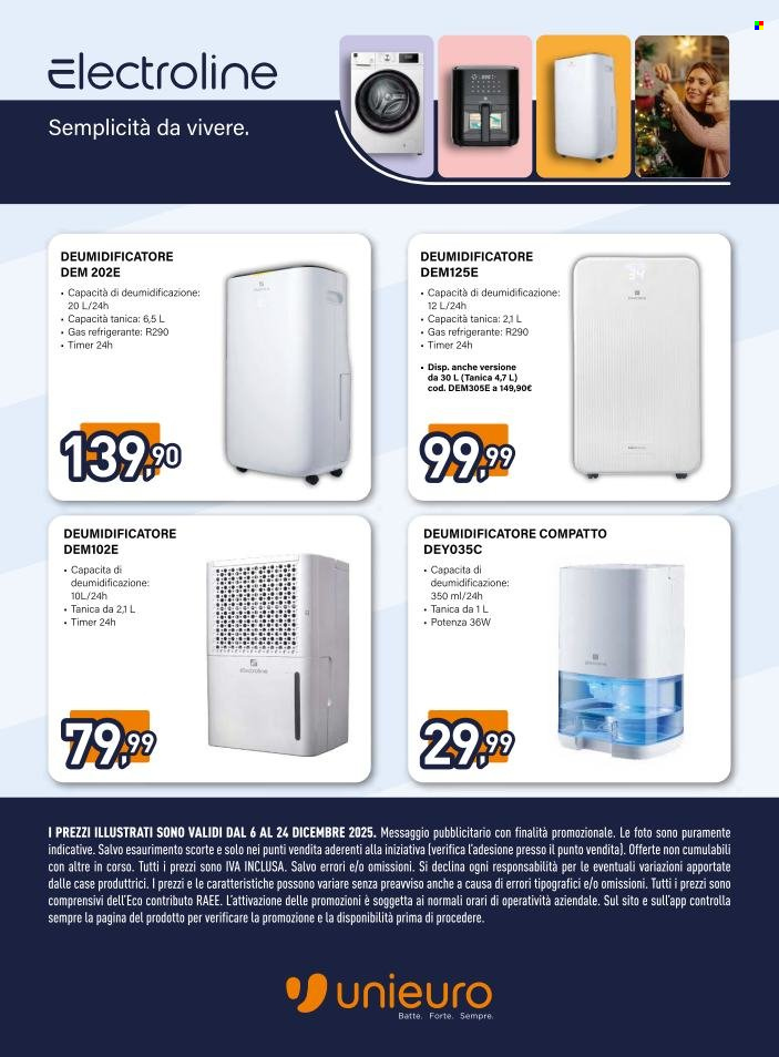 Volantino Unieuro - 6/12/2025 - 24/12/2025. Pagina 38