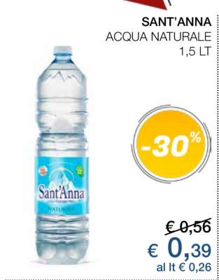 Sant'Anna ACQUA NATURALE