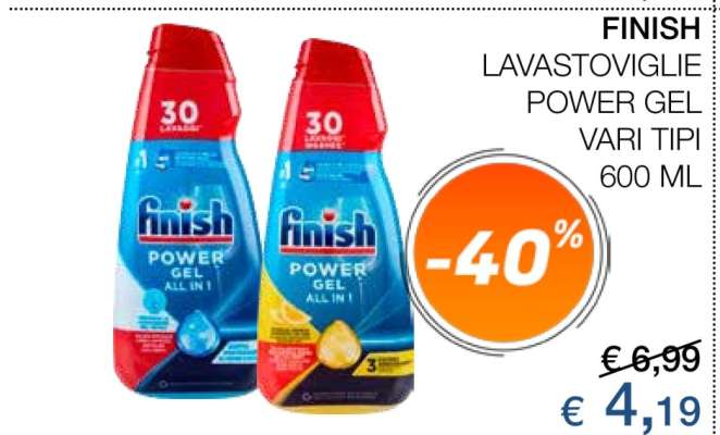 Finish Lavastoviglie Power Gel