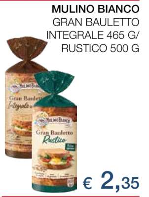 MULINO BIANCO Gran bauletto