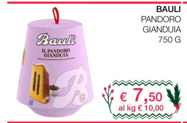 BAULI PANDORO GIANDUIA