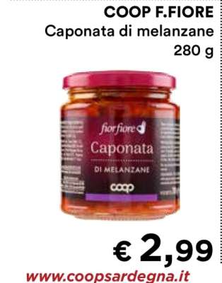 COOP F.FIORE CAPONATA DI MELANZANE
