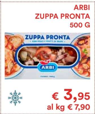 ARBI ZUPPA PRONTA