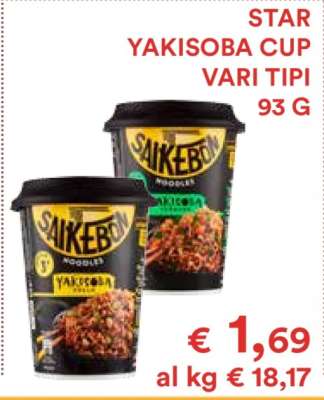 STAR YAKISOBA CUP VARI TIPI