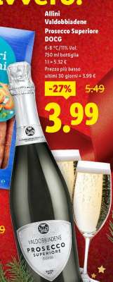 Allini Valdobbiadene Prosecco Superiore DOCG