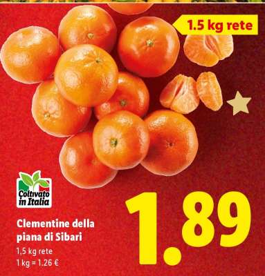 Clementine della piana di Sibari