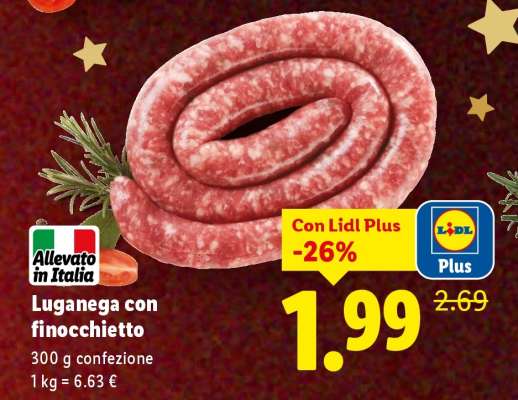 Luganega con finocchietto