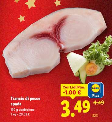 Trancio Di Pesce Spada